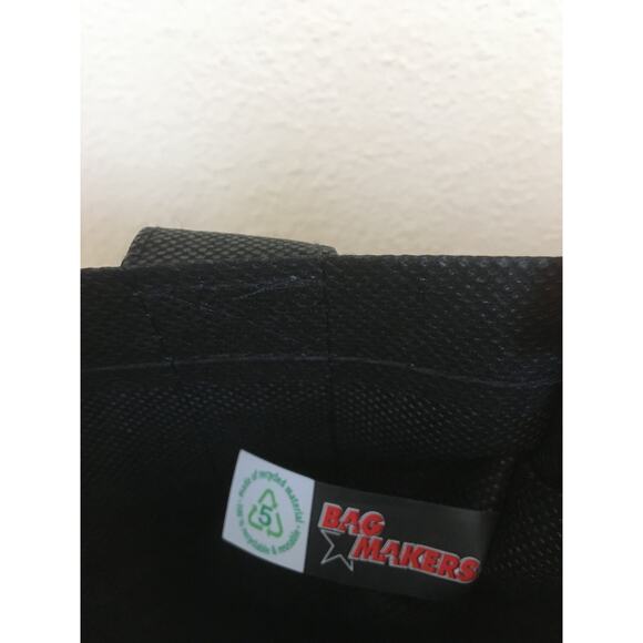 Black Lexus Logo Tote Hand Bag Hard Plastic Removable Reinforced Bottom 15x12x10 - Picture 5 of 5